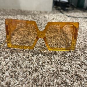 Orange sunglasses